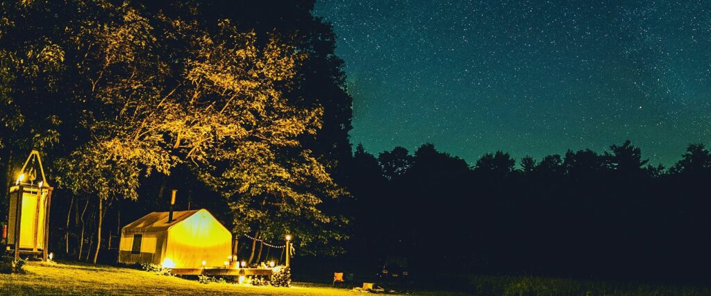 Glamping near Reading, Pennsylvania