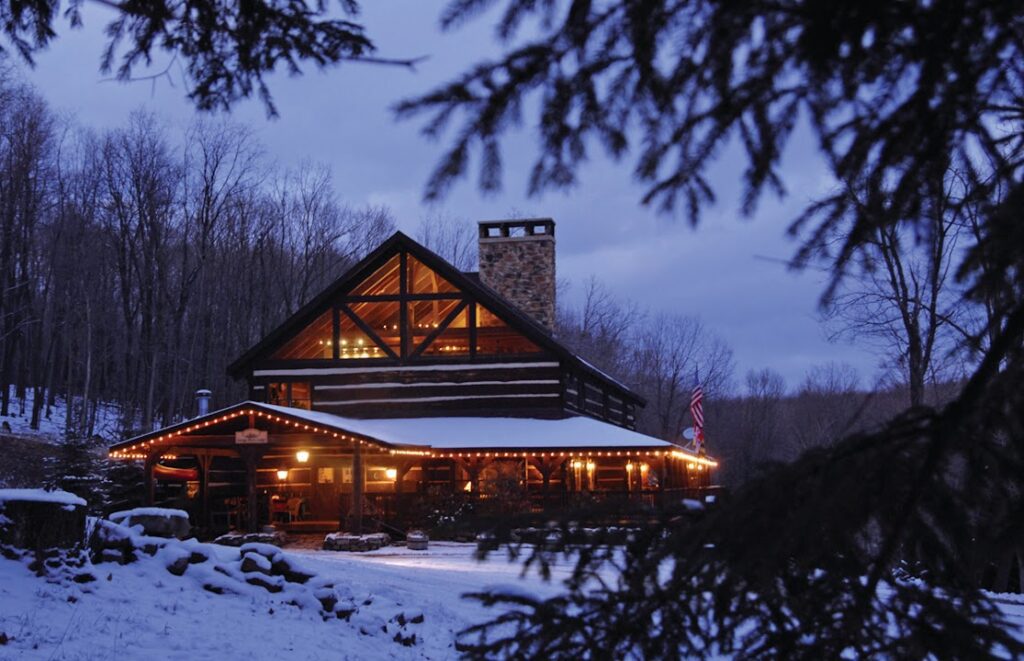 Glamping near Cumberland, Maryland