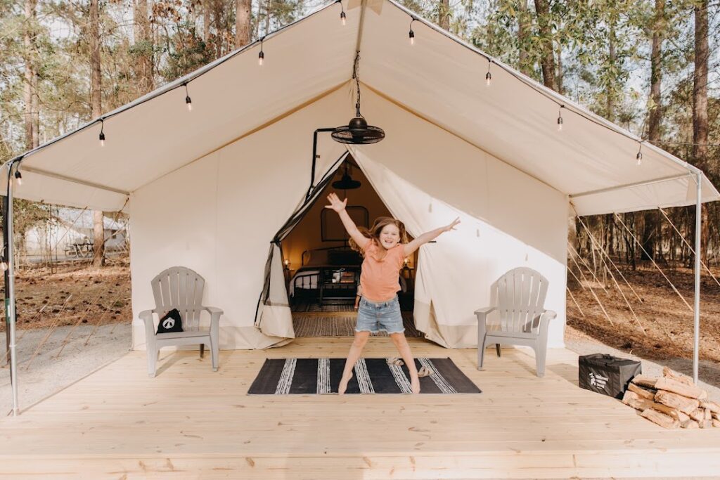 Glamping near Tallahassee, Florida