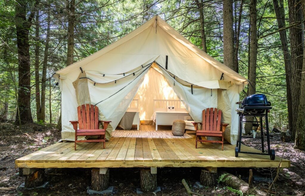 Glamping near Schenectady, New York