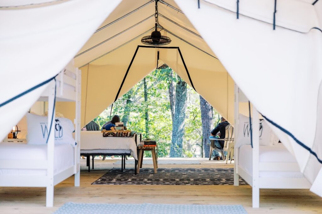 Glamping near Anniston, Alabama