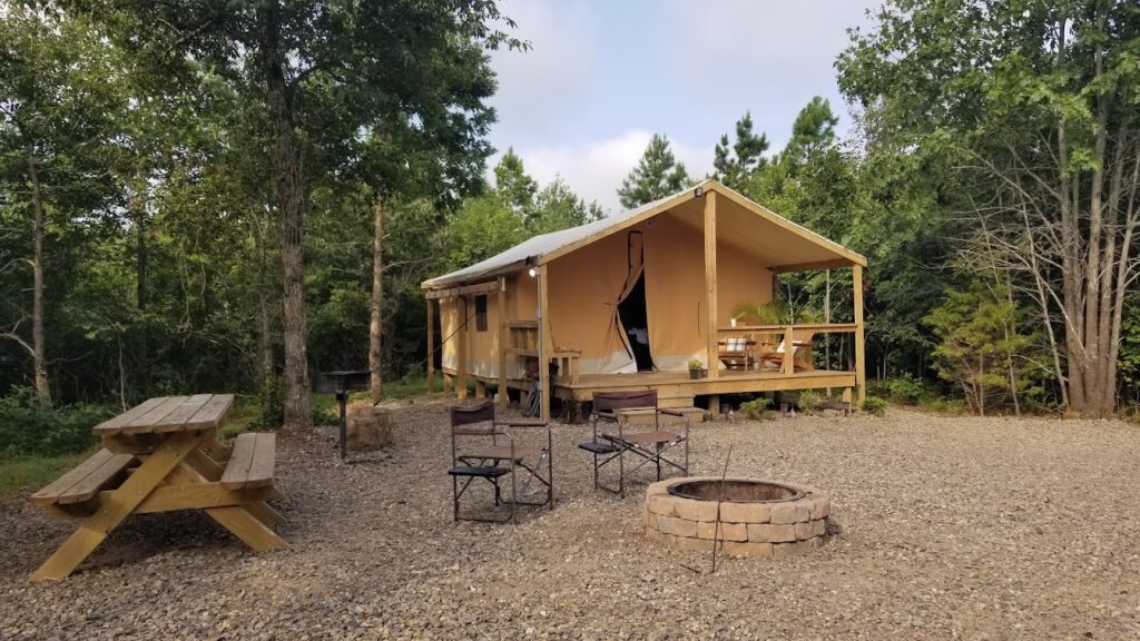 Glamping near Clarksville, Arkansas
