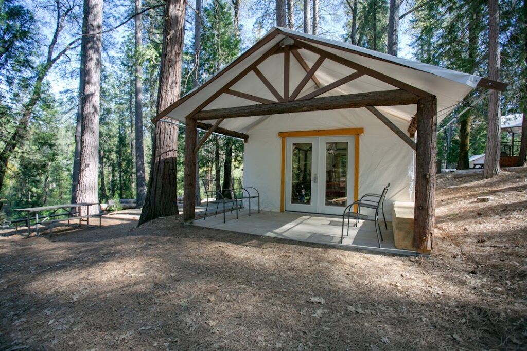 Glamping near Sacramento, California