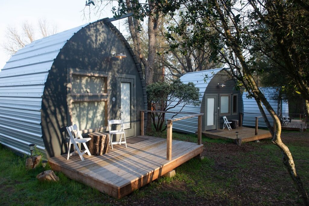 Glamping near Fresno, California