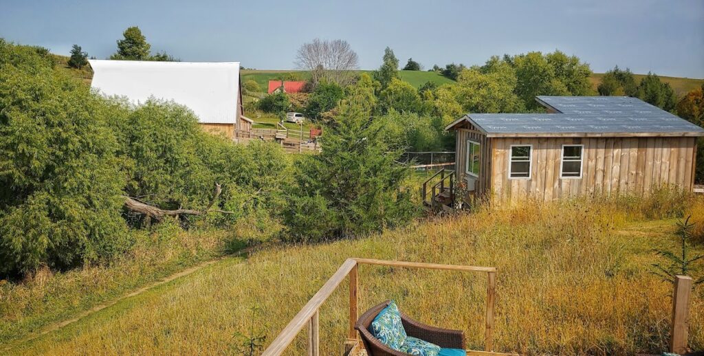 Glamping near Marshalltown, Iowa