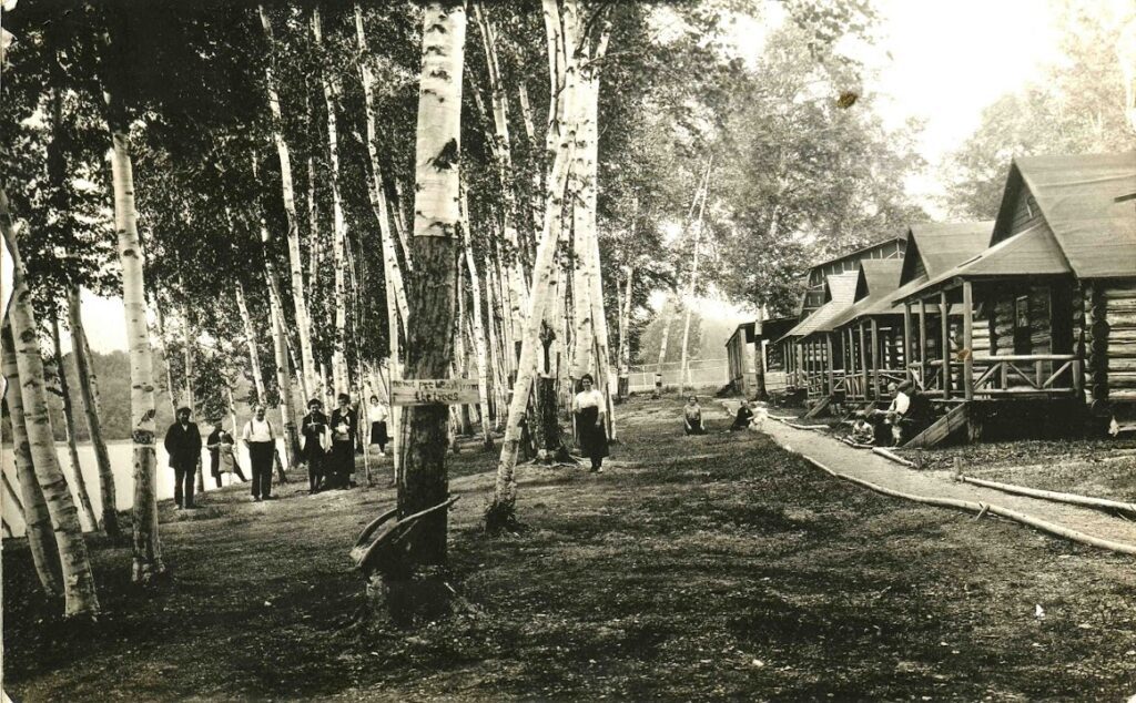 Glamping near Caribou, Maine