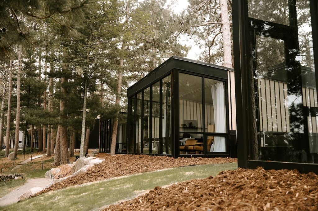 Glamping near Brainerd, Minnesota