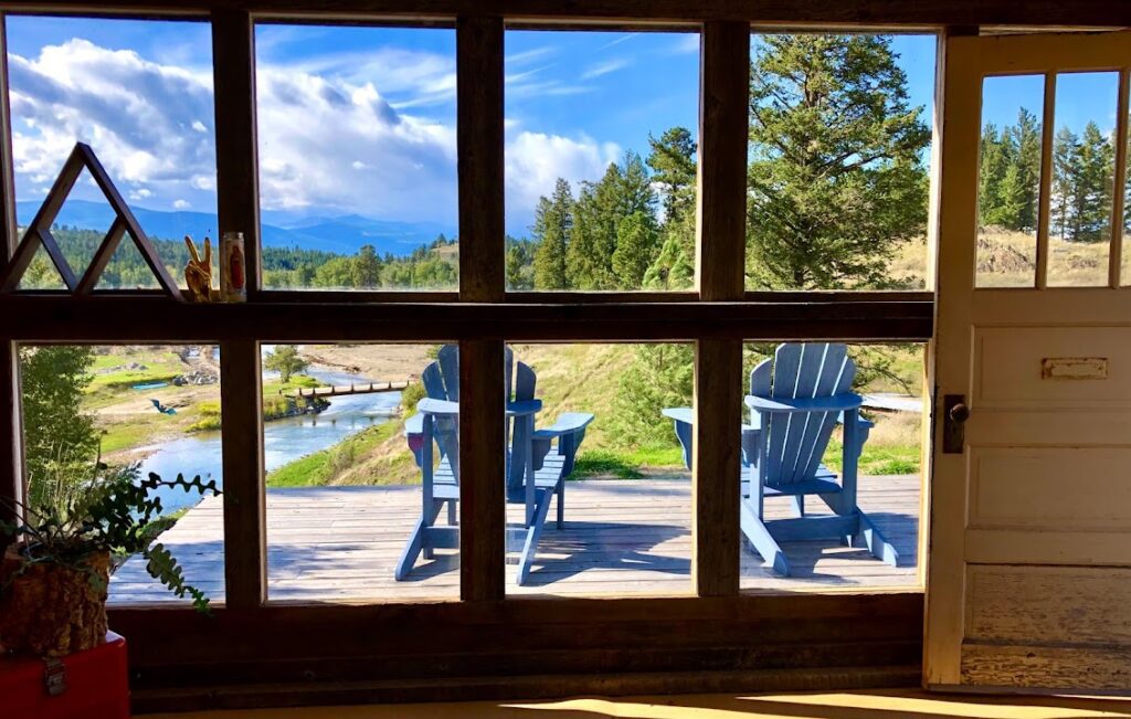 Glamping near Eureka, Montana