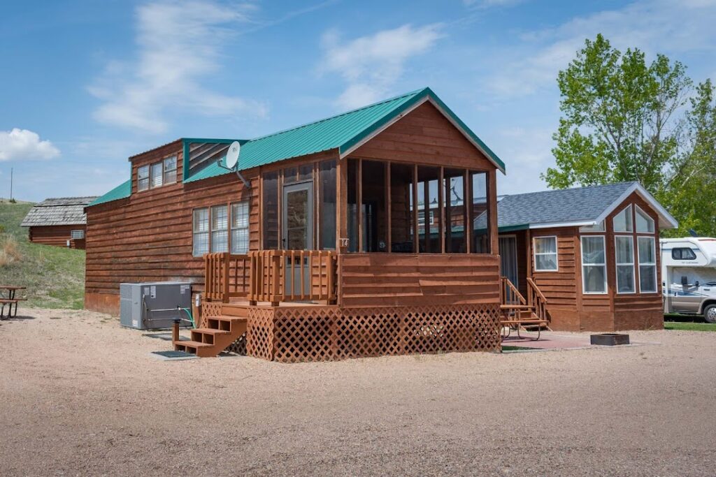 Glamping near Ogallala, Nebraska