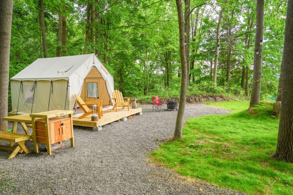 Glamping near Middletown, New York