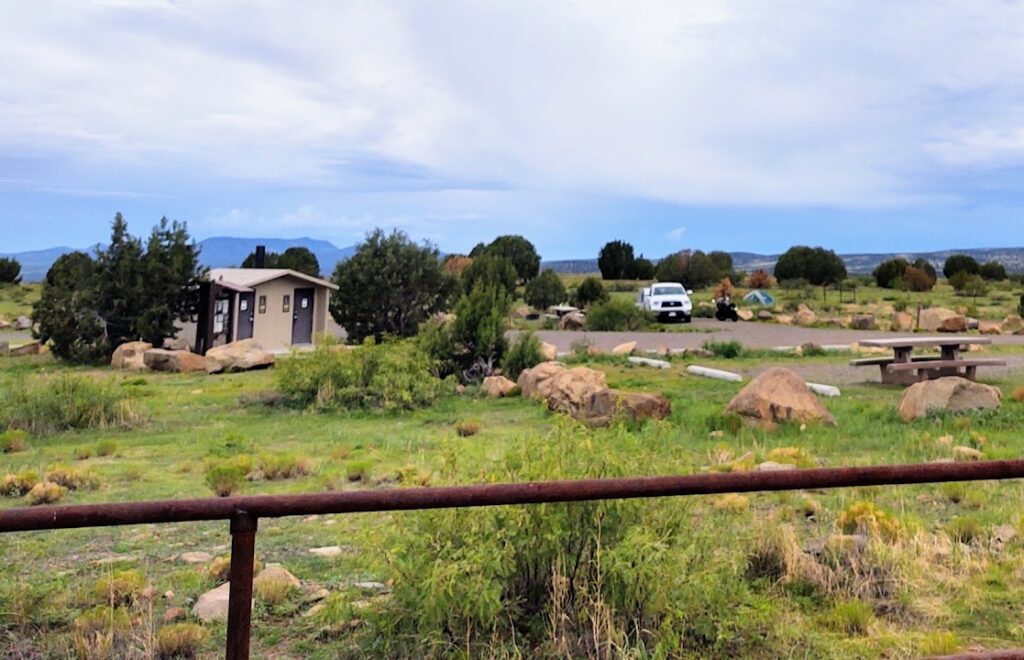 Glamping near Reserve, New Mexico