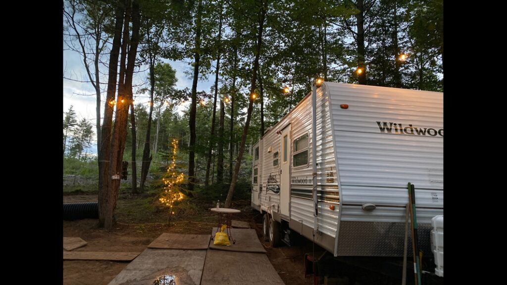 Glamping near Eagle River, Wisconsin