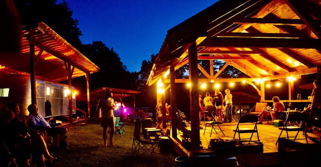 Glamping near Christiansburg, Virginia
